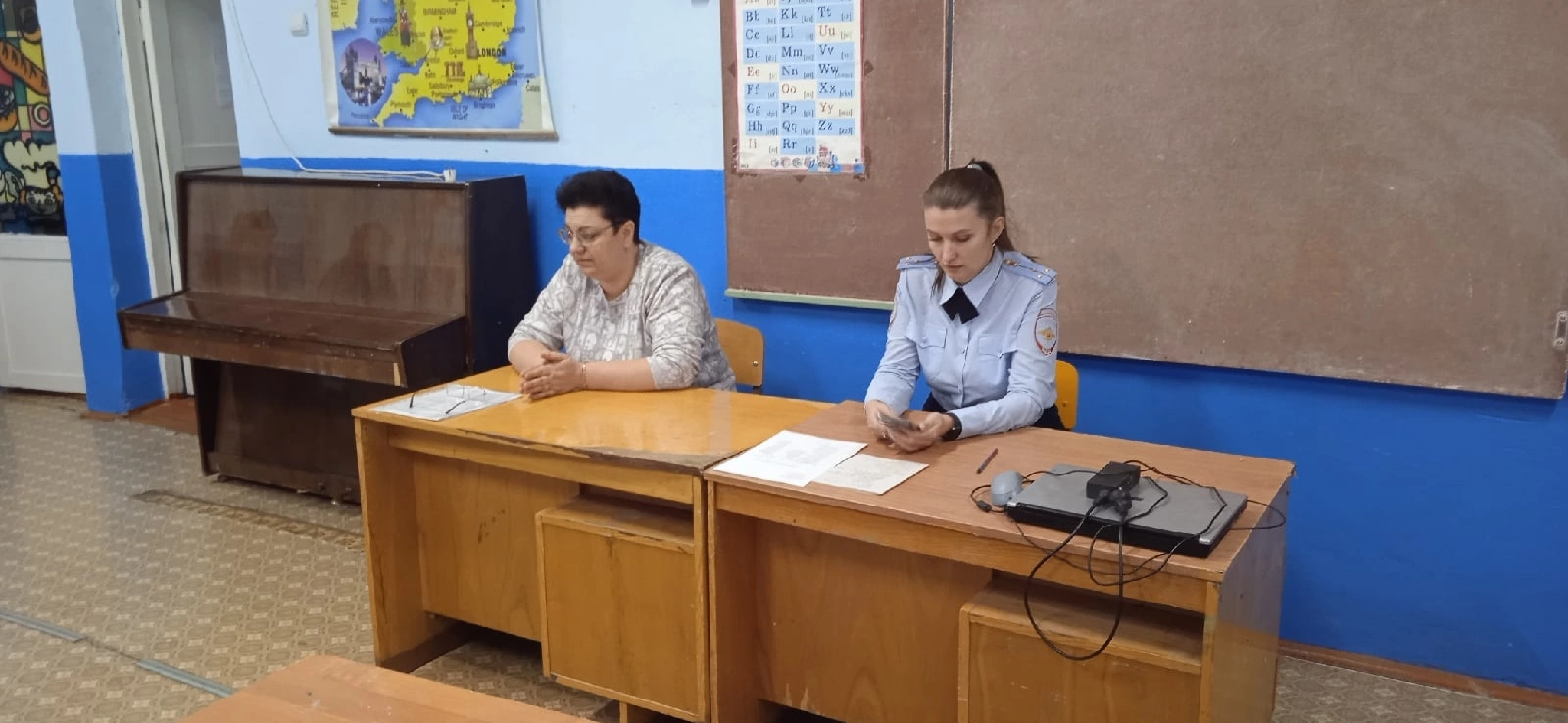 Встреча с работниками МВД.